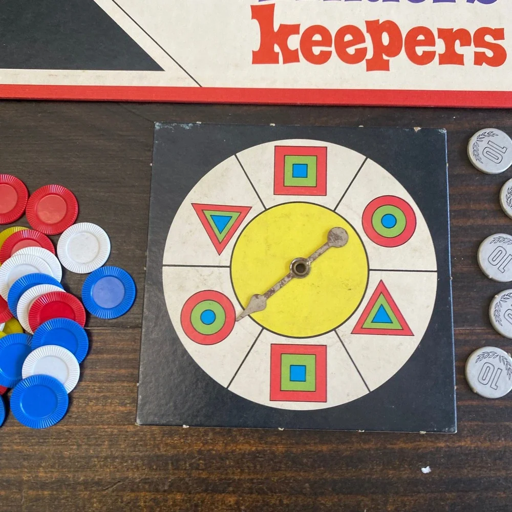 Vintage 1969 Milton Bradley Finders Keepers Board Game 4910 Memory Strategy - Picture 9 of 11
